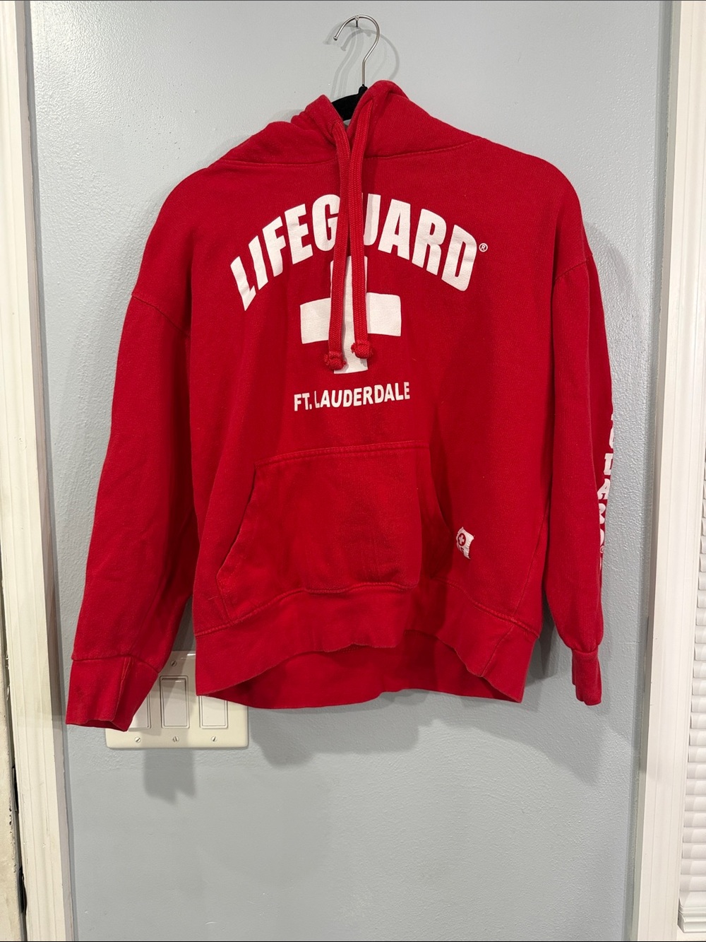 Lifeguard Ft. Lauderdale Red Crewneck Hoodie
